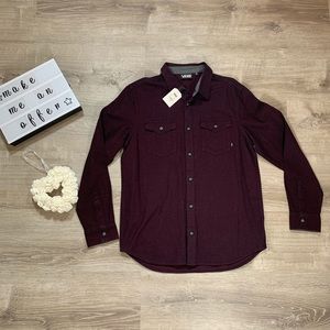 Vans men’s button down shirt